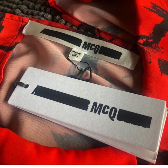 SOLD ❤️ ALEXANDER MCQUEEN | Fantasy gloth printed floral… - Picture 3 of 9